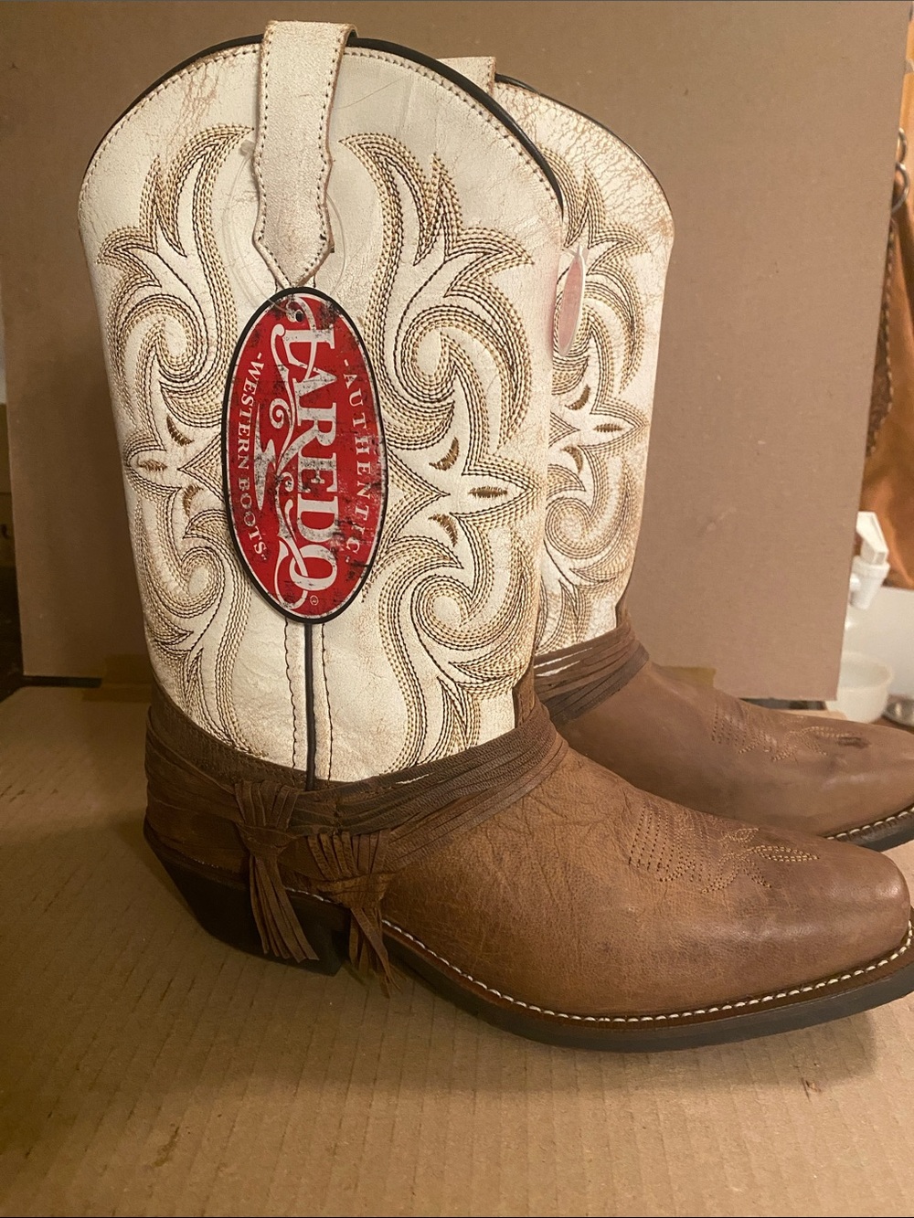 Woman’s Authentic Laredo Western Boots Size 10
New With Tags